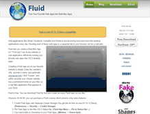 Tablet Screenshot of fluidapp.com